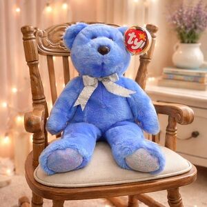 Vintage Large Clubby II the Bear Plush - TY Beanie